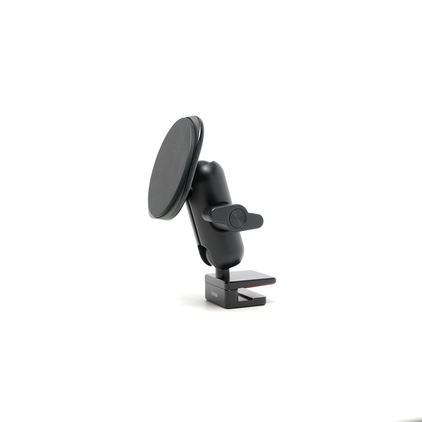Image of Offroam MagSafe-compatible Phone Mount for Toyota 4Runner 2010-2024. This premium phone mount installs easily without drilling or glue. High force magnets hold phone on any trail, road, or track. Perfect placement without blocking screens, driver view, or air flow. Fully adjustable positioning.