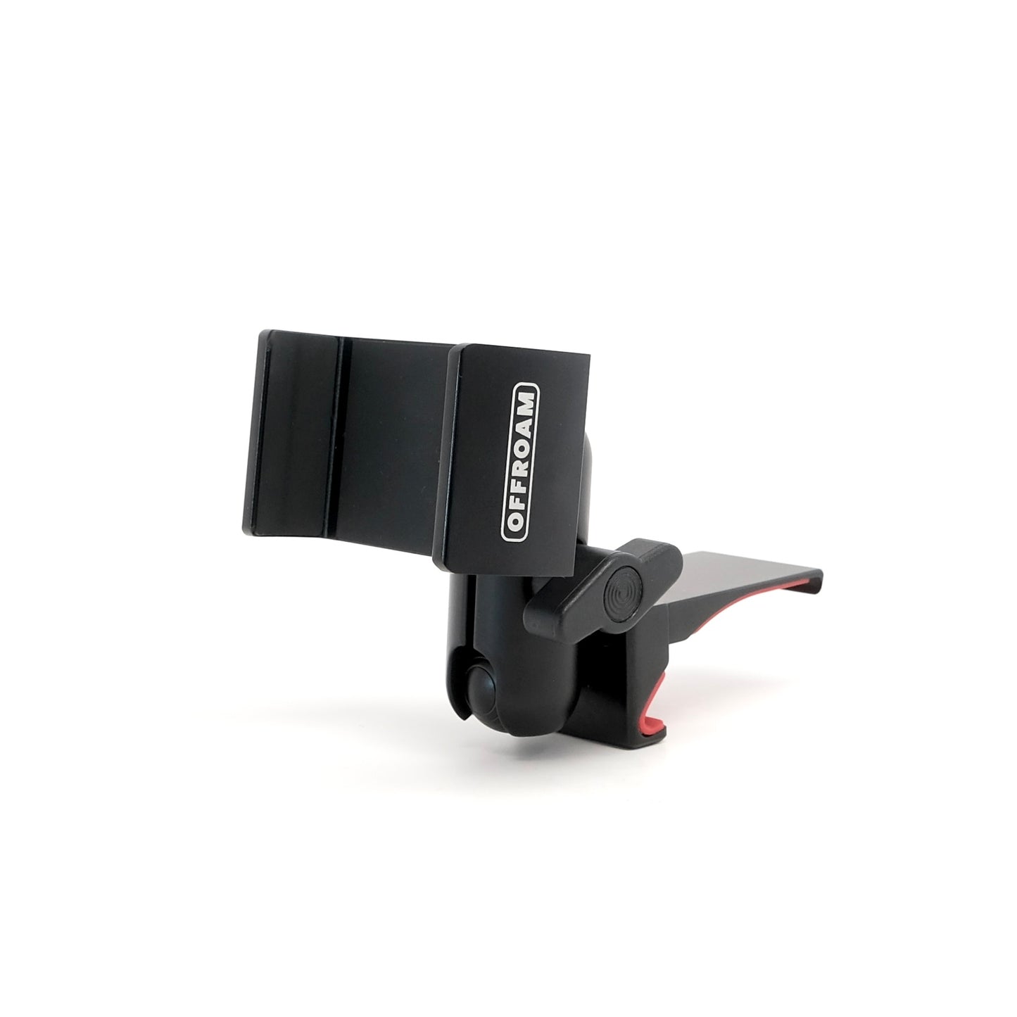 Image of Offroam Mounting Base for Toyota FJ Cruiser 2007-2014. This premium all metal phone mounting base installs easily without drilling or glue. Perfect placement without blocking screens, driver view, or air flow.