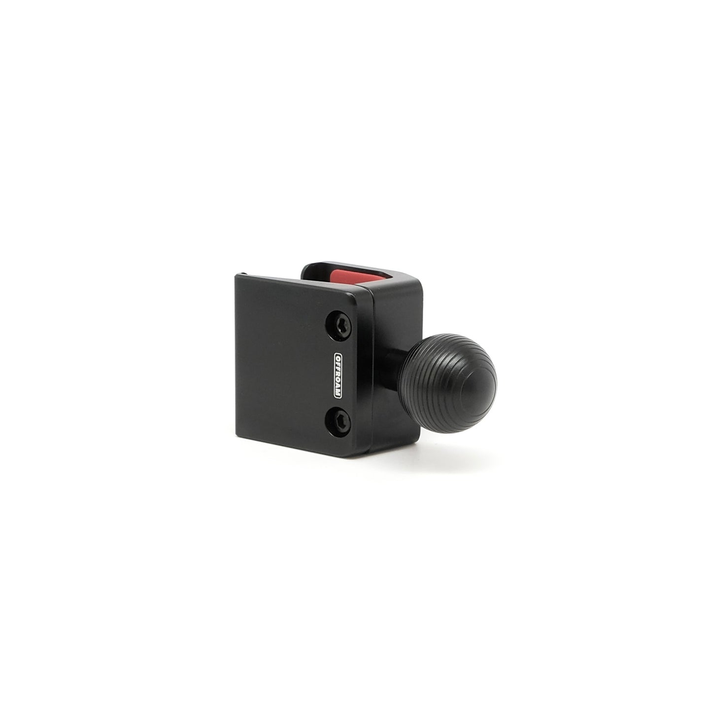 Image of Offroam Mounting Base for Ford Maverick 2022-2024. This premium all metal phone mounting base installs easily without drilling or glue. Perfect placement without blocking screens, driver view, or air flow.