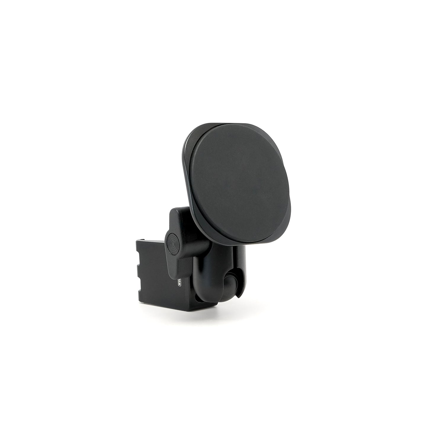 Image of Offroam MagSafe-compatible Phone Mount for Nissan Frontier 2022-2024. This premium phone mount installs easily without drilling or glue. High force magnets hold phone on any trail, road, or track. Perfect placement without blocking screens, driver view, or air flow. Fully adjustable positioning.