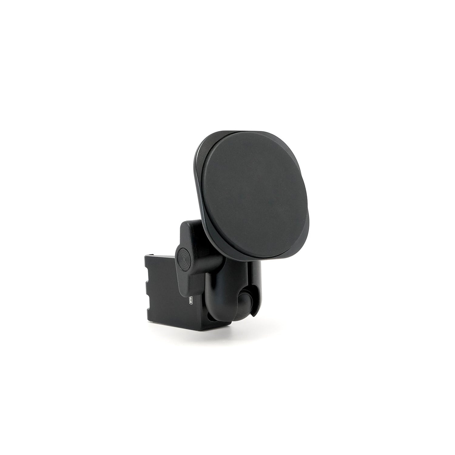 Image of Offroam MagSafe-compatible Phone Mount for Nissan Frontier 2022-2024. This premium phone mount installs easily without drilling or glue. High force magnets hold phone on any trail, road, or track. Perfect placement without blocking screens, driver view, or air flow. Fully adjustable positioning.
