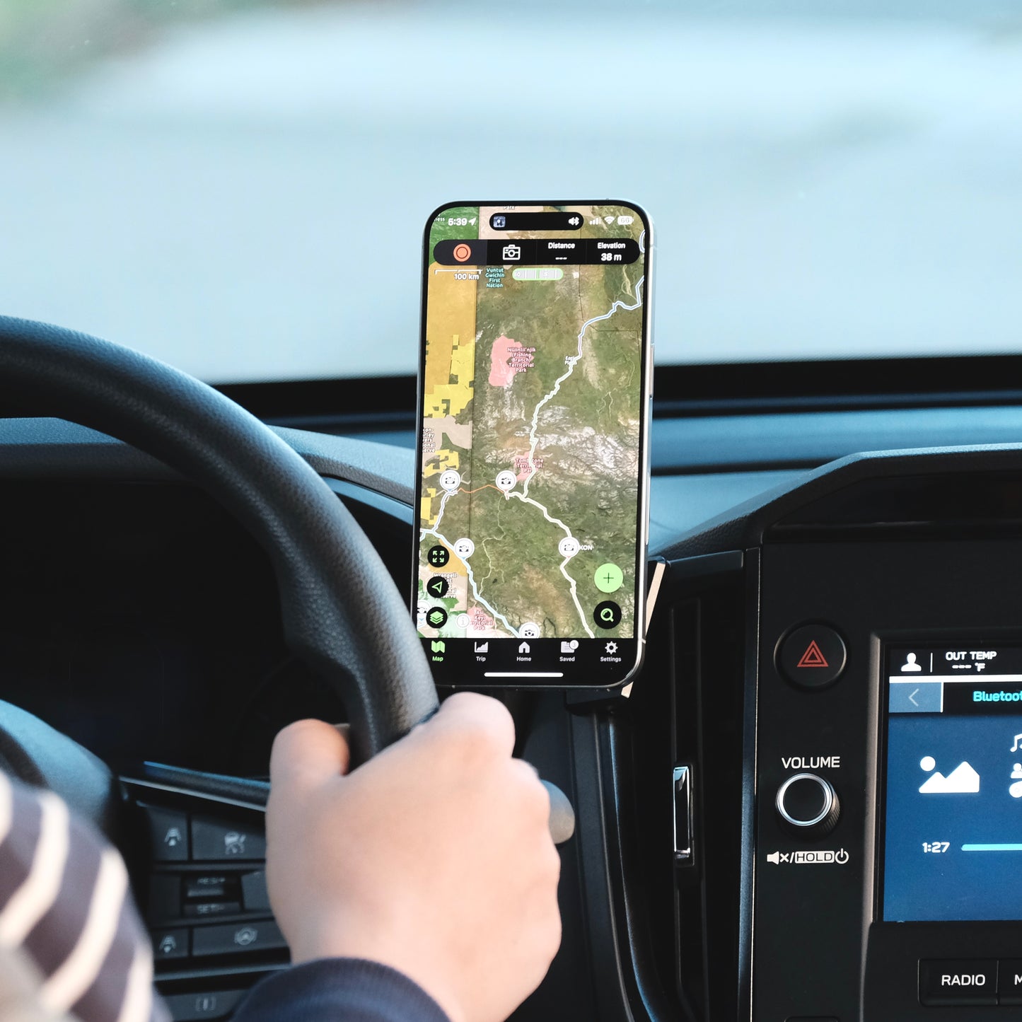 Subaru Forester 2025-2026 MagSafe-compatible Phone Mount