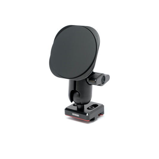 Image of Offroam MagSafe-compatible Phone Mount for Toyota Tacoma 2016-2023. This premium phone mount installs easily without drilling or glue. High force magnets hold phone on any trail, road, or track. Perfect placement without blocking screens, driver view, or air flow. Fully adjustable positioning.