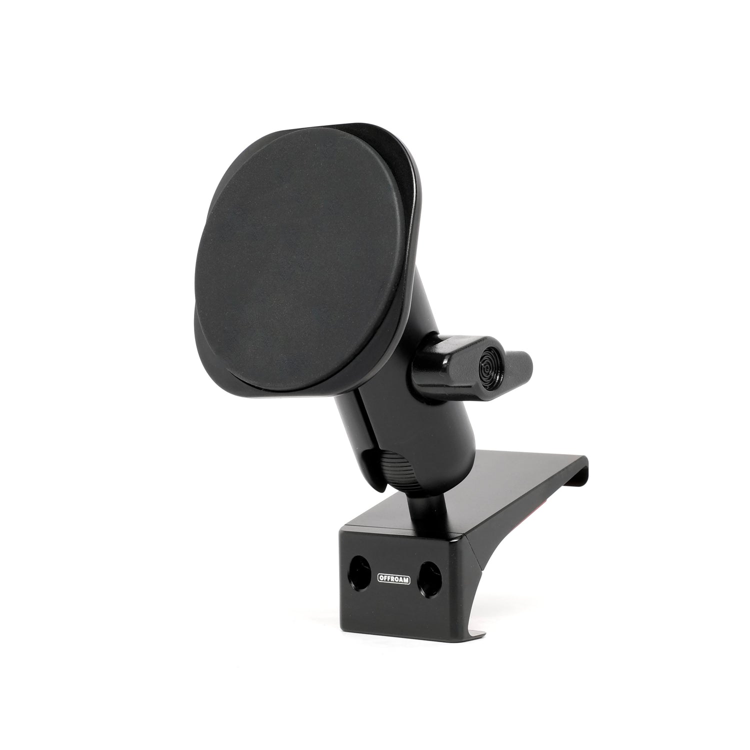 Image of Offroam MagSafe-compatible Phone Mount for Honda Pilot 2023-2025 | Passport 2026. This premium phone mount installs easily without drilling or glue. High force magnets hold phone on any trail, road, or track. Perfect placement without blocking screens, driver view, or air flow. Fully adjustable positioning.