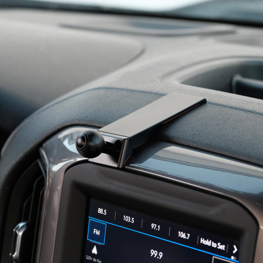 Chevrolet Silverado (2019-2024) | Silverado HD (2020-2024) and GMC Sierra 1500 (2019-2021) | Sierra HD (2020-2023) - 7-in. |8-in. Touchscreen Dashboard Mounting Base - Offroam