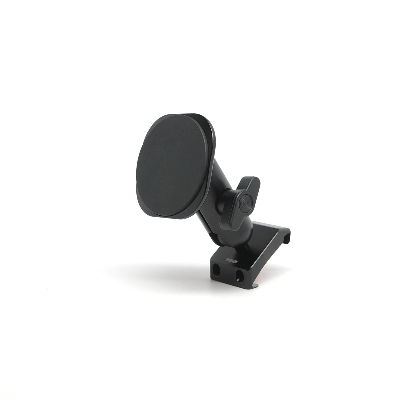 Image of Offroam MagSafe-compatible Phone Mount for Honda Civic 2022-2026 | CR-V 2023-2026. This premium phone mount installs easily without drilling or glue. High force magnets hold phone on any trail, road, or track. Perfect placement without blocking screens, driver view, or air flow. Fully adjustable positioning.