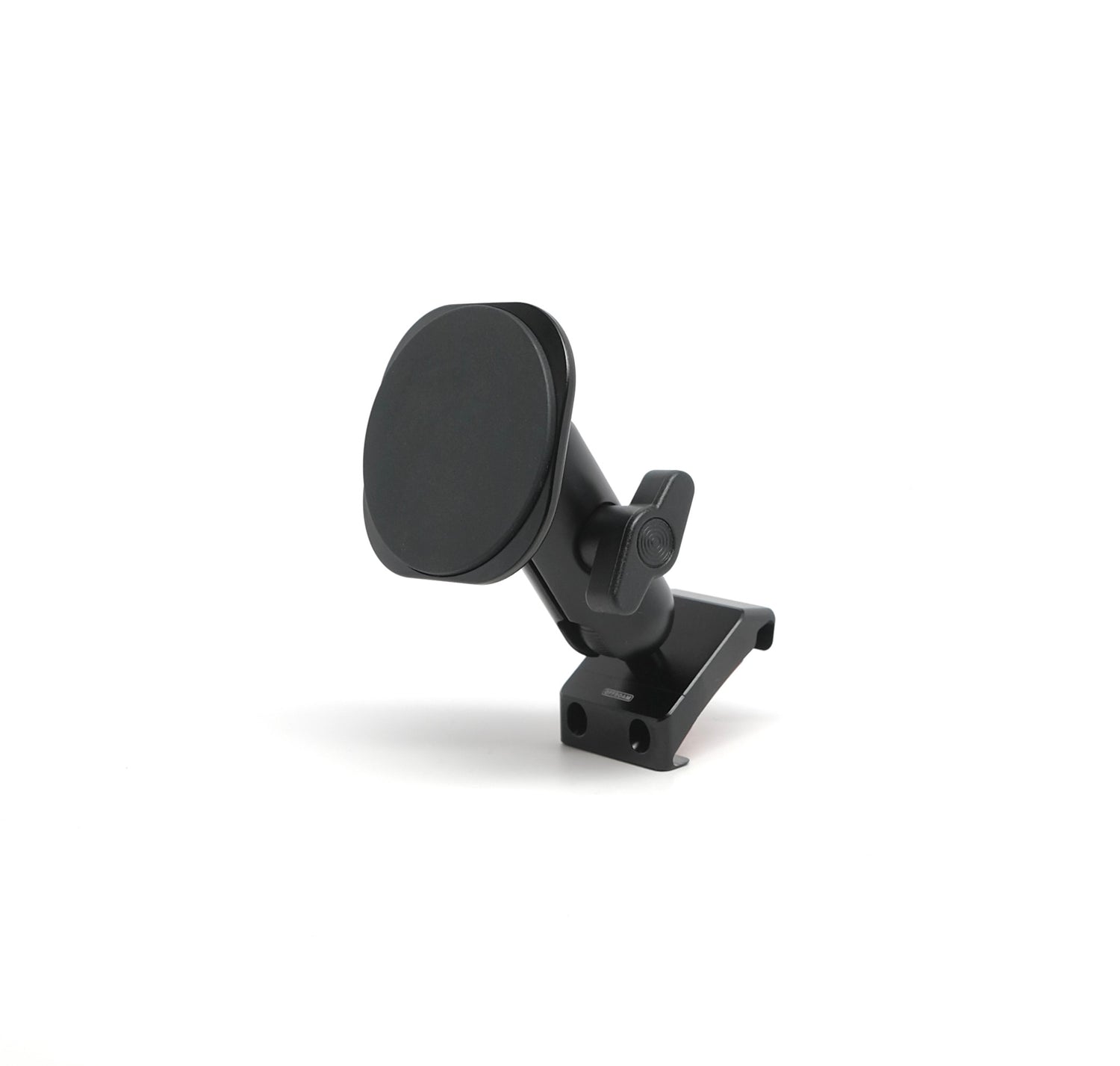 Image of Offroam MagSafe-compatible Phone Mount for Honda Civic 2022-2026 | CR-V 2023-2026. This premium phone mount installs easily without drilling or glue. High force magnets hold phone on any trail, road, or track. Perfect placement without blocking screens, driver view, or air flow. Fully adjustable positioning.