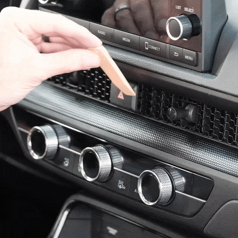 Video of Offroam MagSafe-compatible Phone Mount installation for Honda Civic 2022-2026 | CR-V 2023-2026. This premium phone mount installs easily without drilling or glue. High force magnets hold phone on any trail, road, or track. Perfect placement without blocking screens, driver view, or air flow. Fully adjustable positioning.