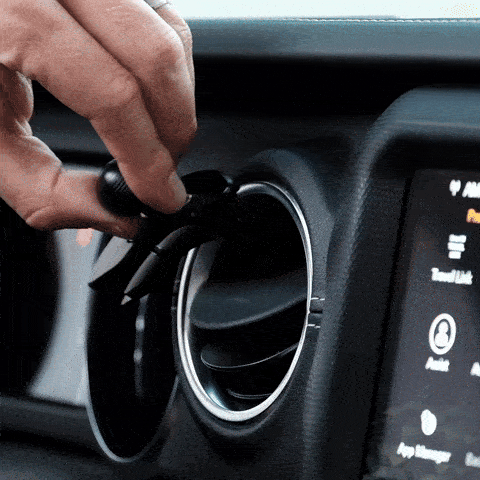 Video of Offroam Mounting Base installation for Jeep Wrangler 2018-2023 | Gladiator 2019-2023. This premium all metal phone mounting base installs easily without drilling or glue. Perfect placement without blocking screens, driver view, or air flow.