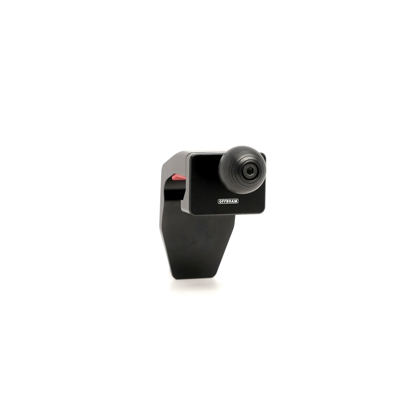 Image of Offroam Mounting Base for Toyota Land Cruiser 250 2024-2026. This premium all metal phone mounting base installs easily without drilling or glue. Perfect placement without blocking screens, driver view, or air flow.