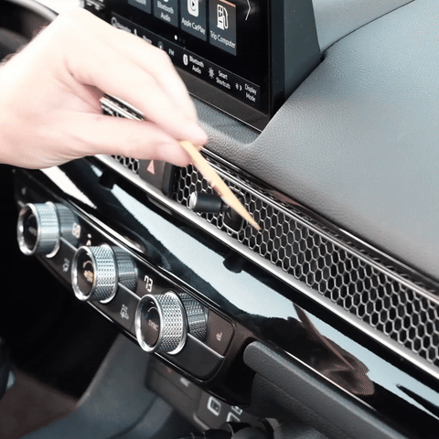 Video of Offroam Mounting Base installation for Honda Civic 2022-2026 | CR-V 2023-2026. This premium all metal phone mounting base installs easily without drilling or glue. Perfect placement without blocking screens, driver view, or air flow.