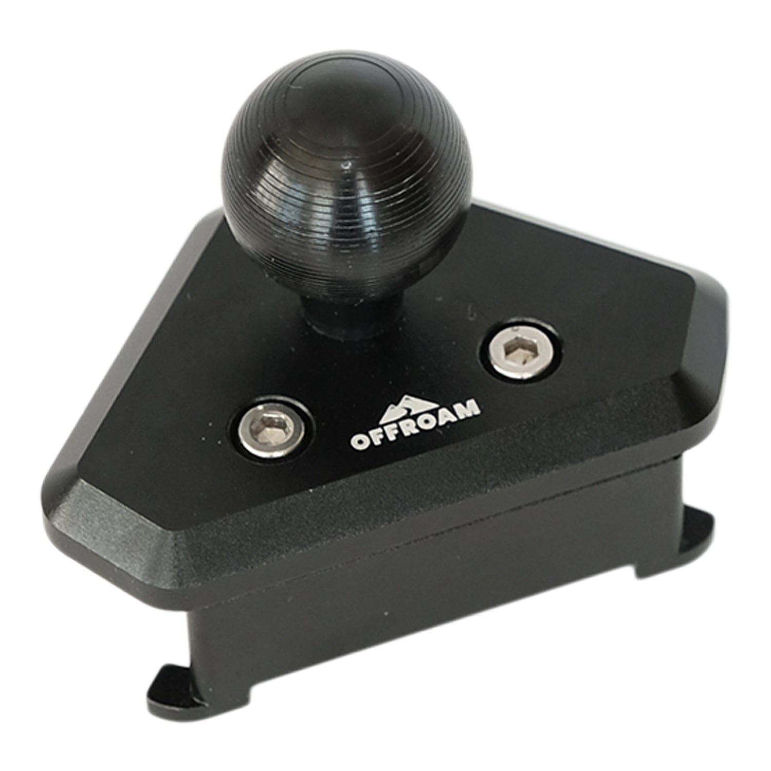 Image of Offroam Mounting Base for Toyota Tacoma 2012-2015. This premium all metal phone mounting base installs easily without drilling or glue. Perfect placement without blocking screens, driver view, or air flow.