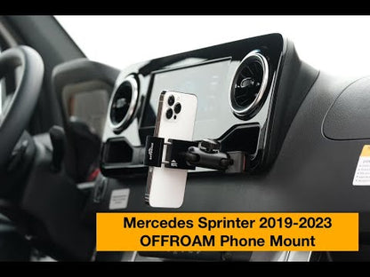 Mercedes-Benz Sprinter (2019-2024) Magnetic Charging Phone Mount