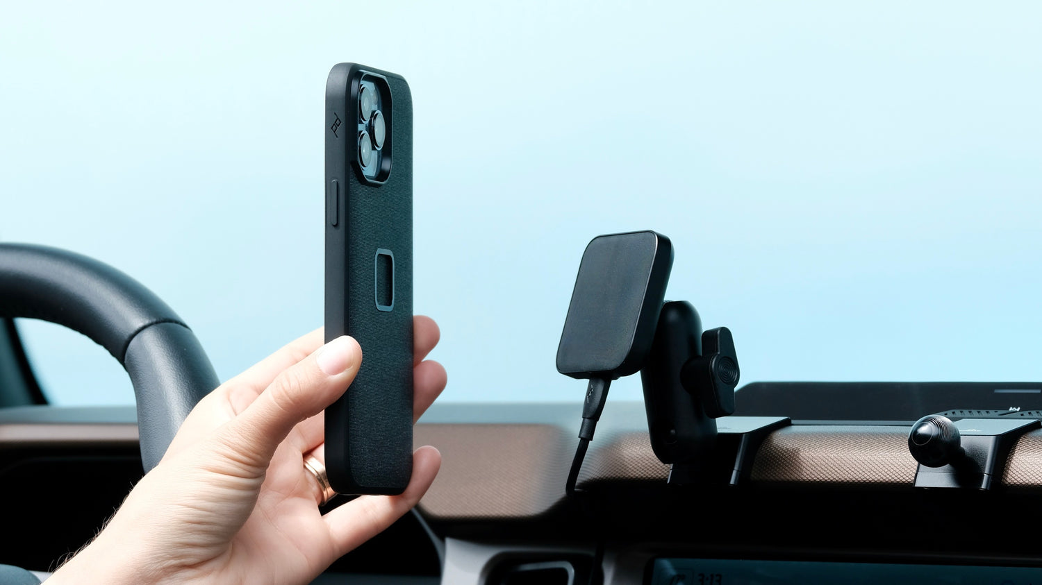 Wireless Magnetic car mounts with MagSafe for Toyota, Jeep, Ford, Ram, Sprinter and Chevy