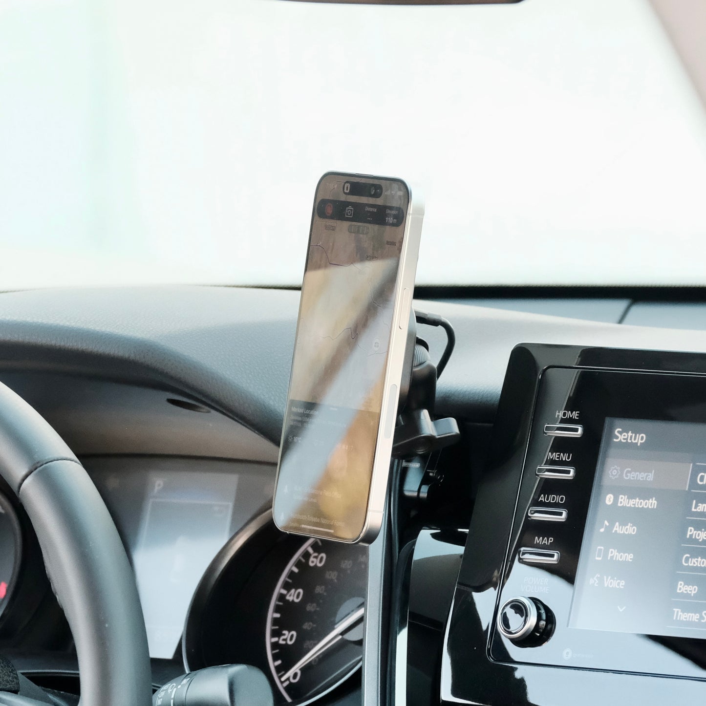 Toyota Camry 2021-2024 MagSafe-compatible Phone Mount