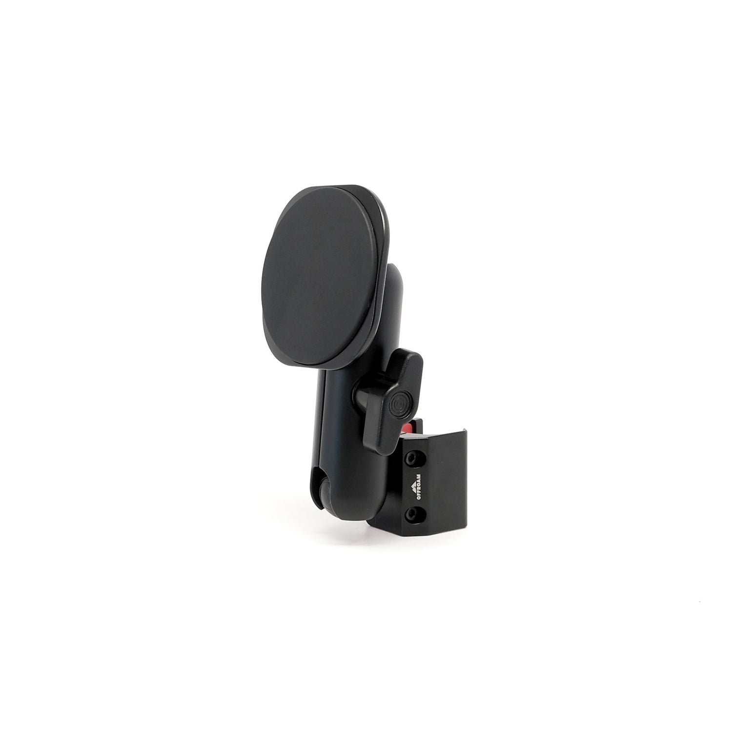Image of Offroam MagSafe-compatible Phone Mount for Chevy Colorado | GMC Canyon 2015-2022. This premium phone mount installs easily without drilling or glue. High force magnets hold phone on any trail, road, or track. Perfect placement without blocking screens, driver view, or air flow. Fully adjustable positioning.