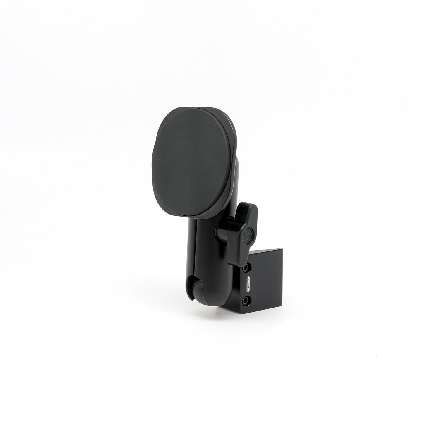 Image of Offroam MagSafe-compatible Phone Mount for Ford Ranger 2019-2023. This premium phone mount installs easily without drilling or glue. High force magnets hold phone on any trail, road, or track. Perfect placement without blocking screens, driver view, or air flow. Fully adjustable positioning.