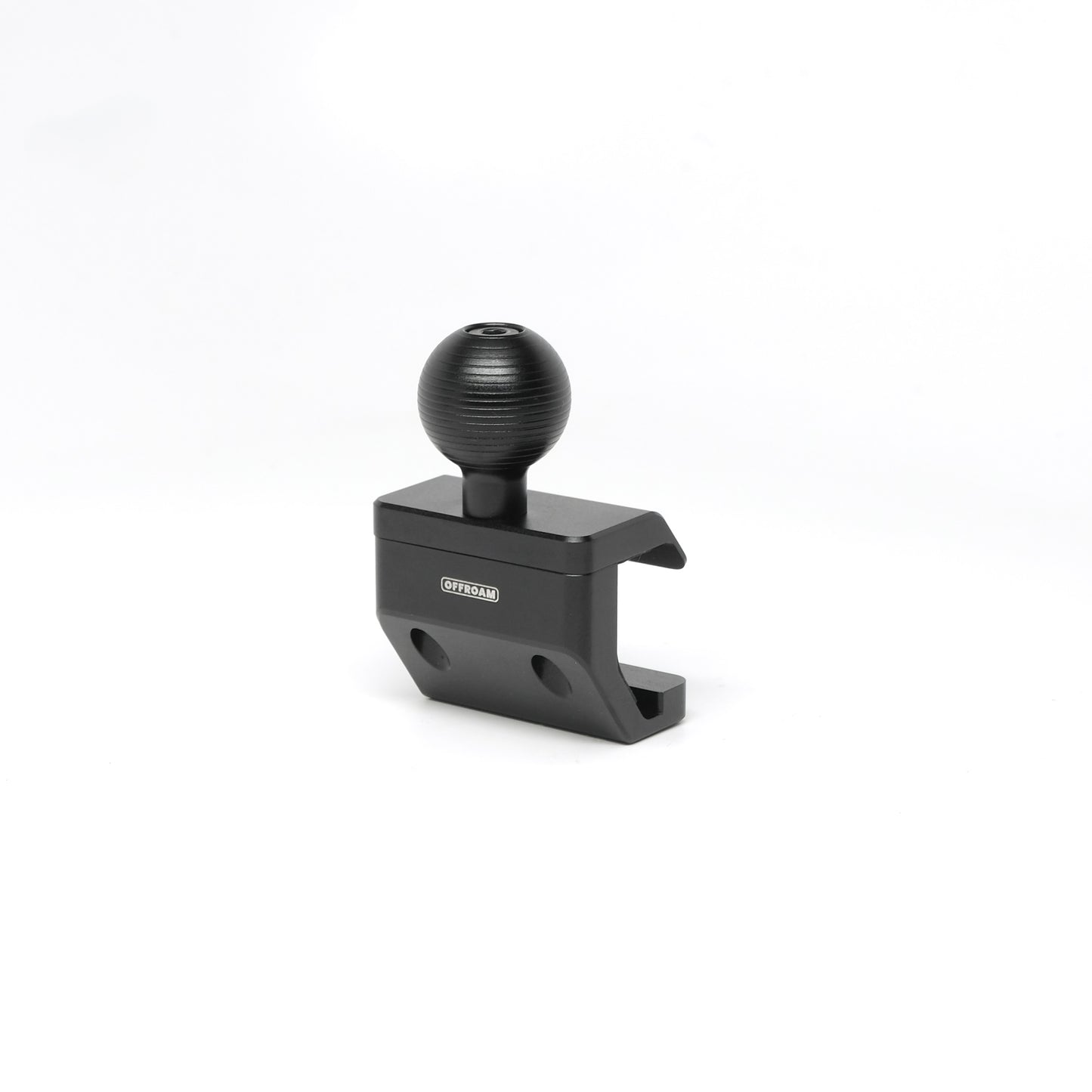 Image of Offroam Mounting Base for Chevrolet Silverado 2022-2026 | Silverado HD 2024-2026 and GMC Sierra 1500 2022-2026 | Sierra HD 2024-2026 with 13.4-in. display. This premium all metal phone mounting base installs easily without drilling or glue. Perfect placement without blocking screens, driver view, or air flow.