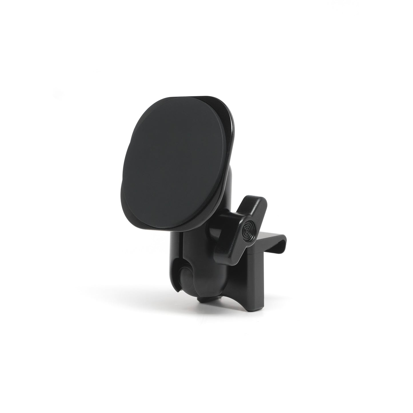 Image of Offroam MagSafe-compatible Phone Mount for Lexus GX 550 2024-2026. This premium phone mount installs easily without drilling or glue. High force magnets hold phone on any trail, road, or track. Perfect placement without blocking screens, driver view, or air flow. Fully adjustable positioning.