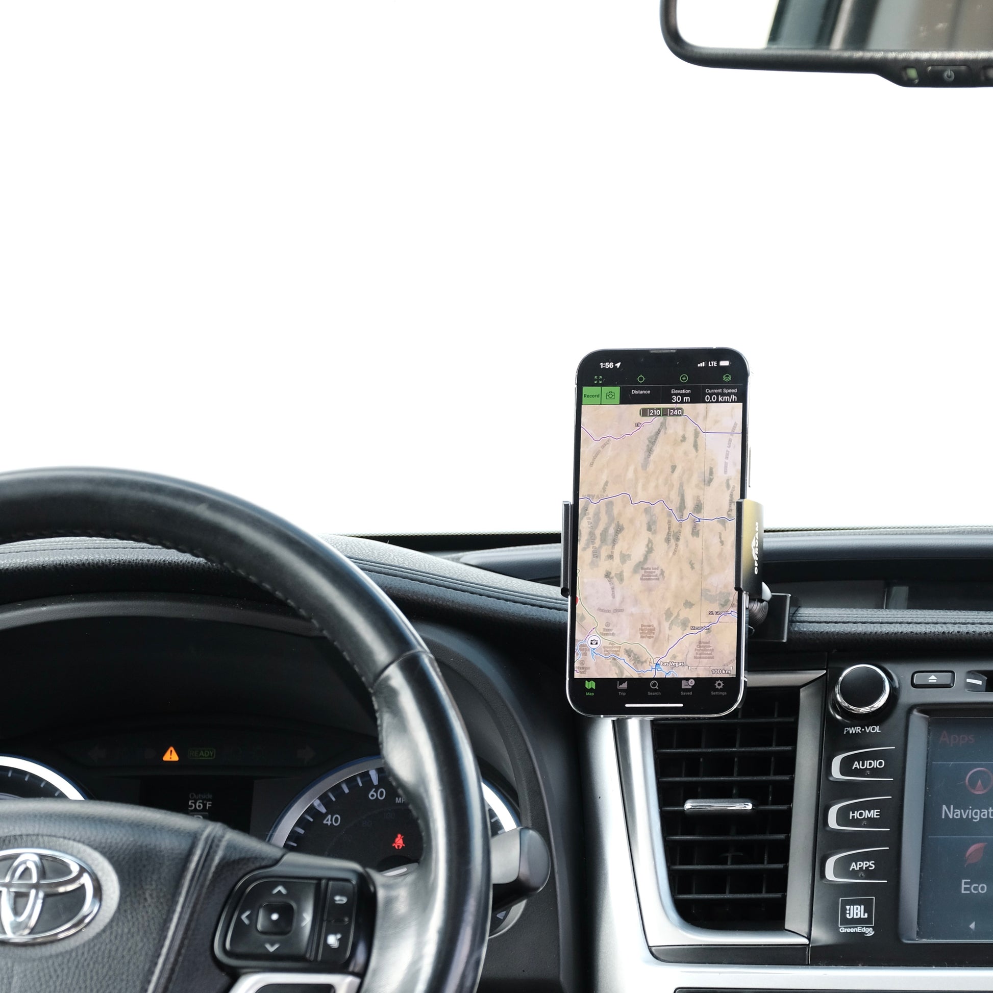 Dashboard phone mount for Toyota Highlander 2014-2019
