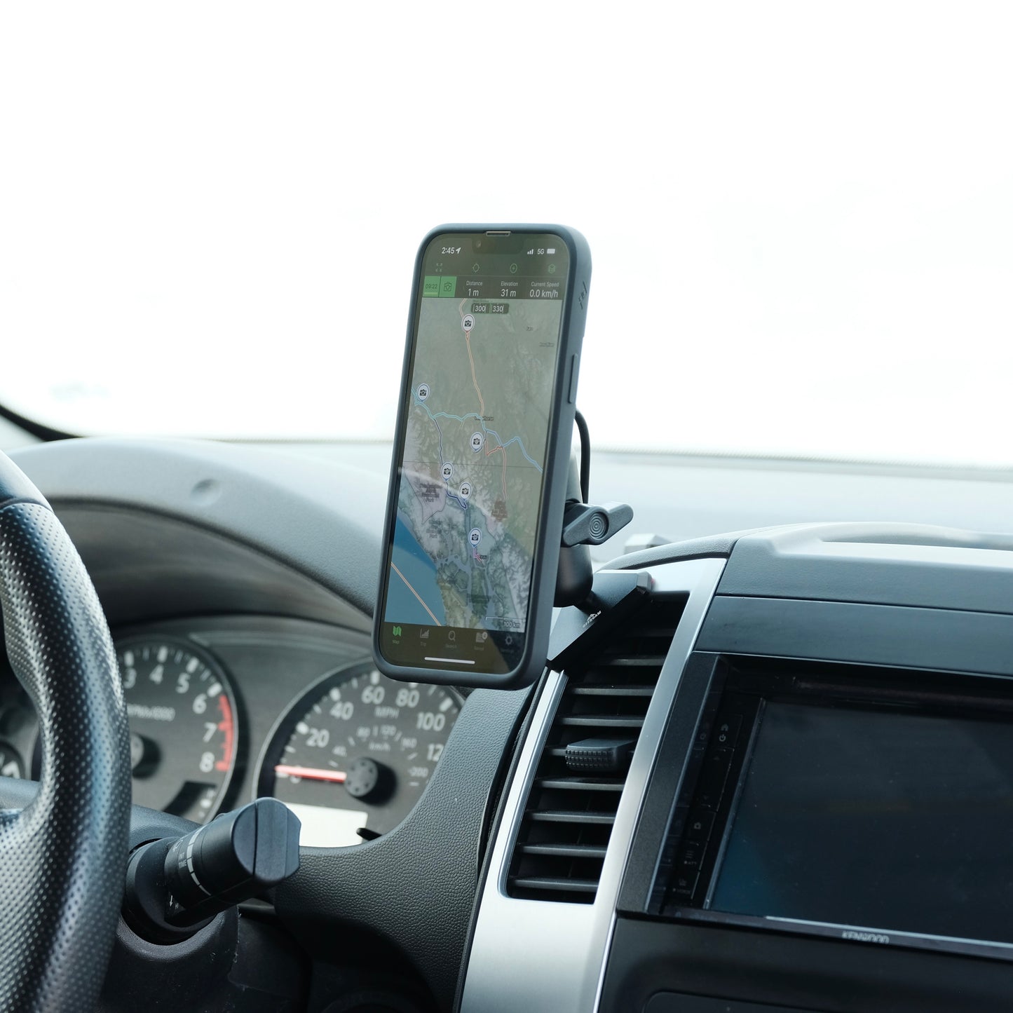 Nissan Frontier 2009-2021 | Xterra 2009-2015 MagSafe-compatible Phone Mount