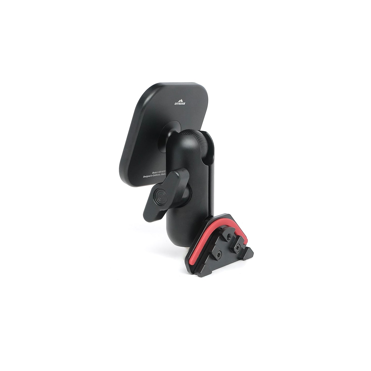 Image of Offroam MagSafe-compatible Phone Mount for Nissan Frontier 2009-2021 | Xterra 2009-2015. This premium phone mount installs easily without drilling or glue. High force magnets hold phone on any trail, road, or track. Perfect placement without blocking screens, driver view, or air flow. Fully adjustable positioning.