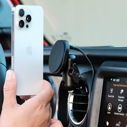Jeep Wrangler 2018-2023 | Gladiator 2019-2023 MagSafe-compatible Phone Mount, Airvent