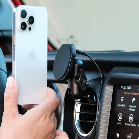 Jeep Wrangler 2018-2023 | Gladiator 2019-2023 MagSafe-compatible Phone Mount, Airvent