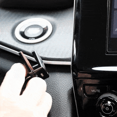 Video of Offroam Phone Mount installation for Jeep Grand Cherokee 2022-2026. This premium phone mount installs easily without drilling or glue. Spring loaded Universal holder for use with any phone. Perfect placement without blocking screens, driver view, or air flow. Fully adjustable positioning.