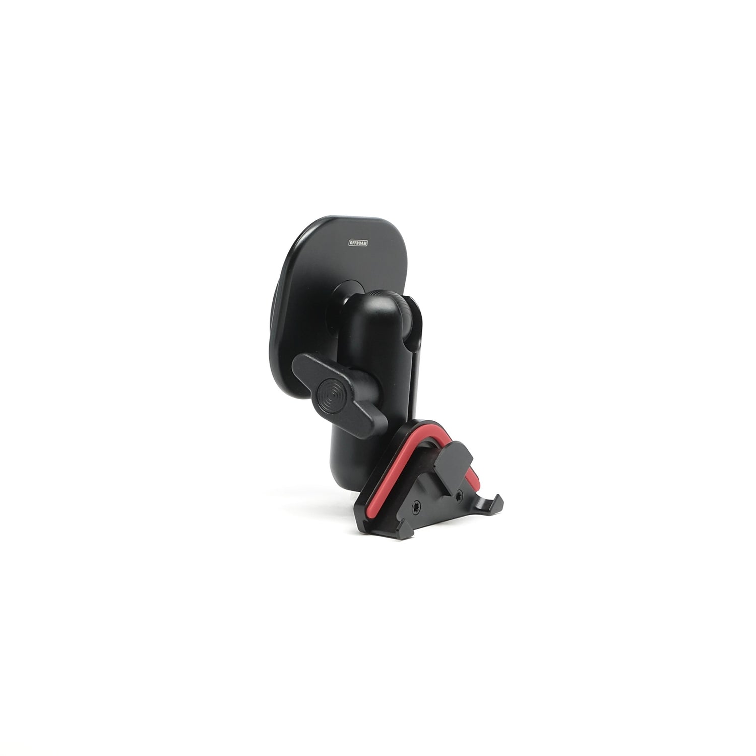 Image of Offroam MagSafe-compatible Phone Mount for Subaru Crosstrek 2024-2025 | Impreza 2024-2025 | WRX 2022-2025. This premium phone mount installs easily without drilling or glue. High force magnets hold phone on any trail, road, or track. Perfect placement without blocking screens, driver view, or air flow. Fully adjustable positioning.