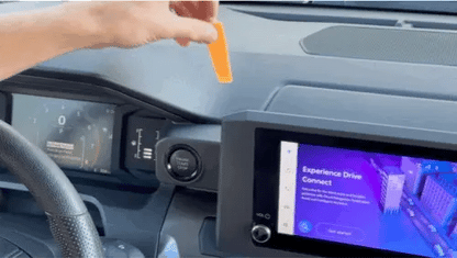 Video of Offroam MagSafe-compatible Phone Mount installation for Toyota Tacoma 2024-2026 | 4Runner 2025-2026. This premium phone mount installs easily without drilling or glue. High force magnets hold phone on any trail, road, or track. Perfect placement without blocking screens, driver view, or air flow. Fully adjustable positioning.