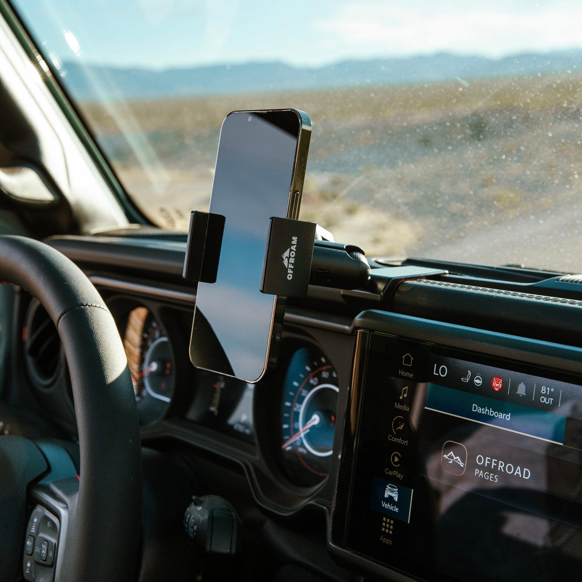 Jeep Wrangler | Gladiator (2024) Phone Mount - Offroam