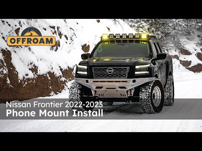 Nissan Frontier (2022-2024) Phone Mount - Dashboard Top