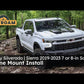 Chevy Silverado (2019-2023) | Silverado HD (2020-2024) and GMC Sierra 1500 (2019-2021) | Sierra HD (2020-2023) with 7-in.|8-in. display Phone Mount