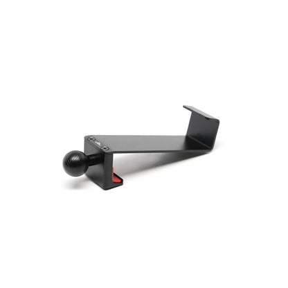 Image of Offroam Mounting Base for Mercedes-Benz Sprinter 2019-2025. This premium all metal phone mounting base installs easily without drilling or glue. Perfect placement without blocking screens, driver view, or air flow.