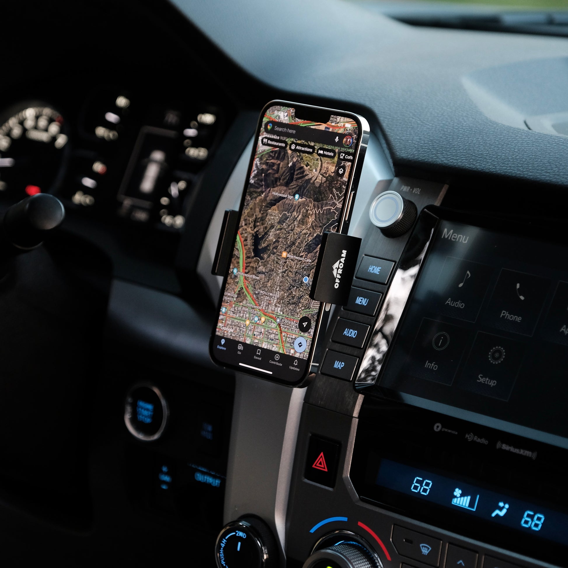 Phone Mount Kit - Toyota Tundra (2014-2021) - Offroam