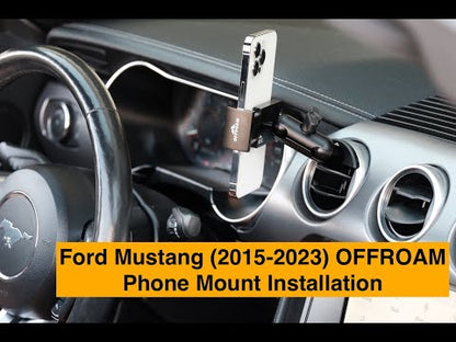 Ford Mustang (2015-2023) Magnetic Charging Phone Mount