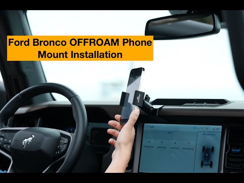 Ford Bronco 4x4 MagSafe Magnetic Charging Phone Mount - Offroam – OFFROAM